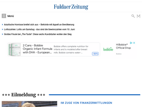 'fuldaerzeitung.de' screenshot