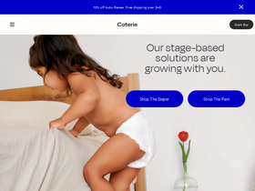 'coterie.com' screenshot