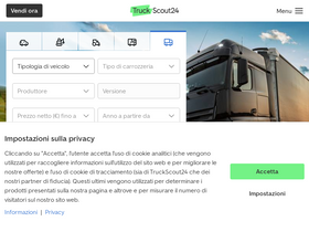'truckscout24.it' screenshot