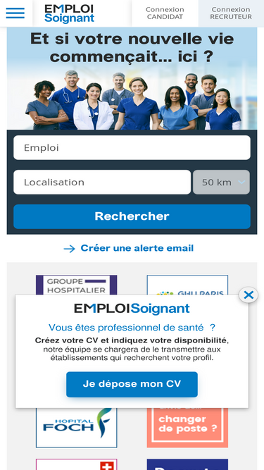 emploisoignant.com