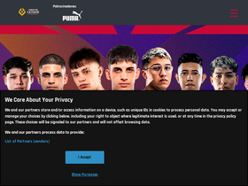 'freefireleague.com' screenshot