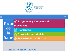 'fundacionpielsana.es' screenshot