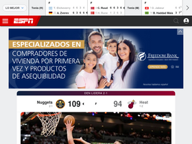 'espn.co.cr' screenshot