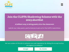 'clpe.org.uk' screenshot