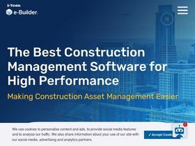 'e-builder.net' screenshot