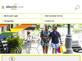 'alectrautilities.com' screenshot