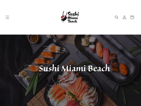 sushimiamibeach.com homepage screenshot