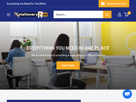stationeryrus.com.au homepage screenshot