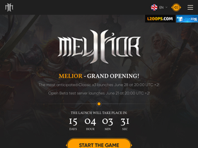 Melior.club website image