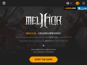 Melior.club website image