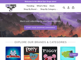 'epicdrops.com' screenshot