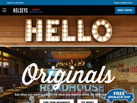 'kelseys.ca' screenshot