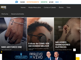 'manualdohomemmoderno.com.br' screenshot