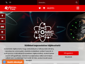 'royalora.hu' screenshot