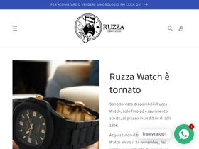 ruzzaorologi.com website screenshot