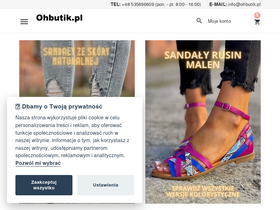 'ohbutik.pl' screenshot