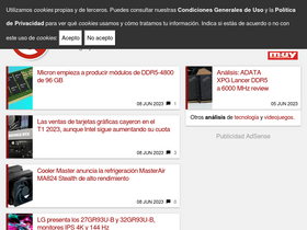 'geektopia.es' screenshot