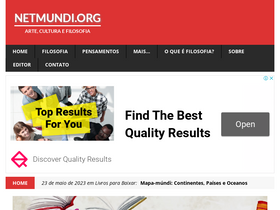 'netmundi.org' screenshot