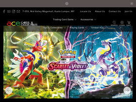 'acecards.com' screenshot