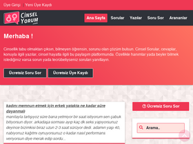 'cinselyorum.com' screenshot