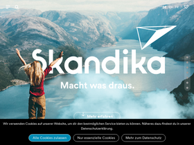 'skandika.com' screenshot