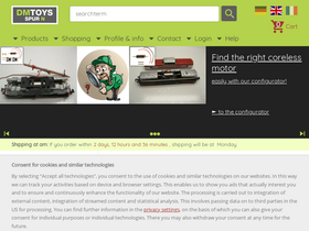 'dm-toys.de' screenshot