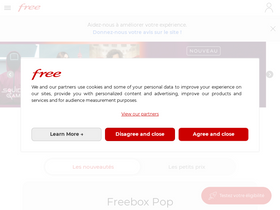 'free.fr' screenshot