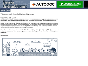 'elektronikforumet.com' screenshot