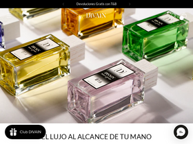 'divainparfums.es' screenshot