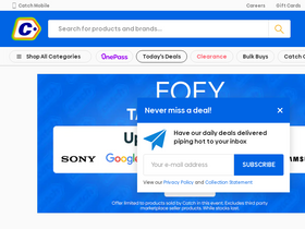 'catch.com.au' screenshot