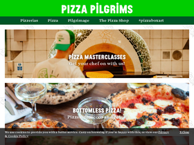 'pizzapilgrims.co.uk' screenshot