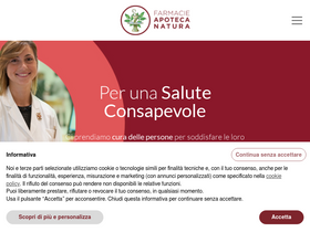 'apotecanatura.it' screenshot