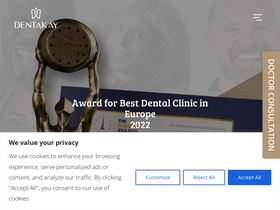 'dentakay.com' screenshot