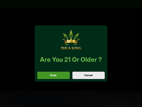 Thcaking homepage screenshot