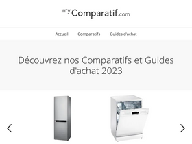 'mycomparatif.com' screenshot