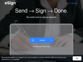'esign.com' screenshot