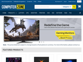 'czone.com.pk' screenshot