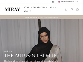 miray.com.au homepage screenshot