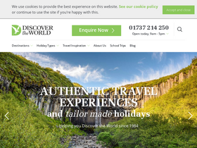 'discover-the-world.com' screenshot