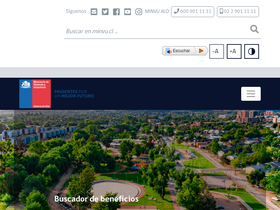 'minvu.cl' screenshot