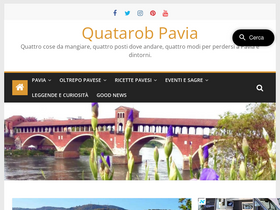 'quatarobpavia.it' screenshot