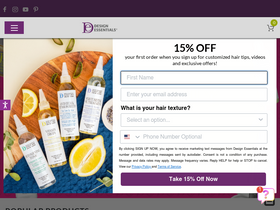 'designessentials.com' screenshot