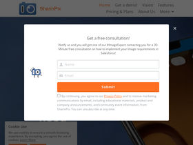 'sharinpix.com' screenshot