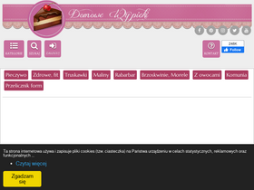 'domowe-wypieki.pl' screenshot