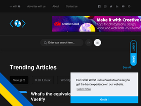 'ourcodeworld.com' screenshot
