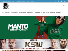 'inthecage.pl' screenshot