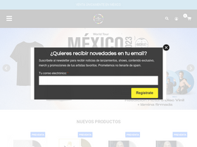 'umusicstore.com.mx' screenshot