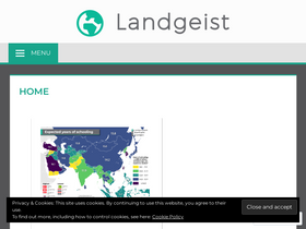 'landgeist.com' screenshot