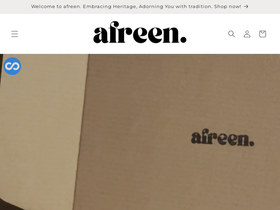 afreenofficial.com homepage screenshot