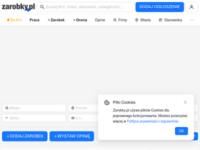 'zarobky.pl' screenshot